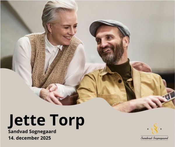 Magisk julekoncert på Sandvad Sognegaard med Jette Torp